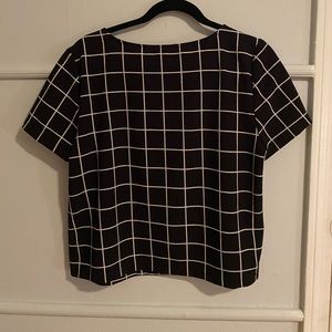 Square Patterned Top